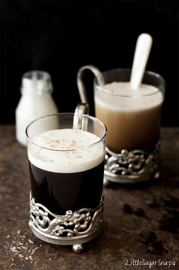 Coconut Rum Cocktails - Coffee