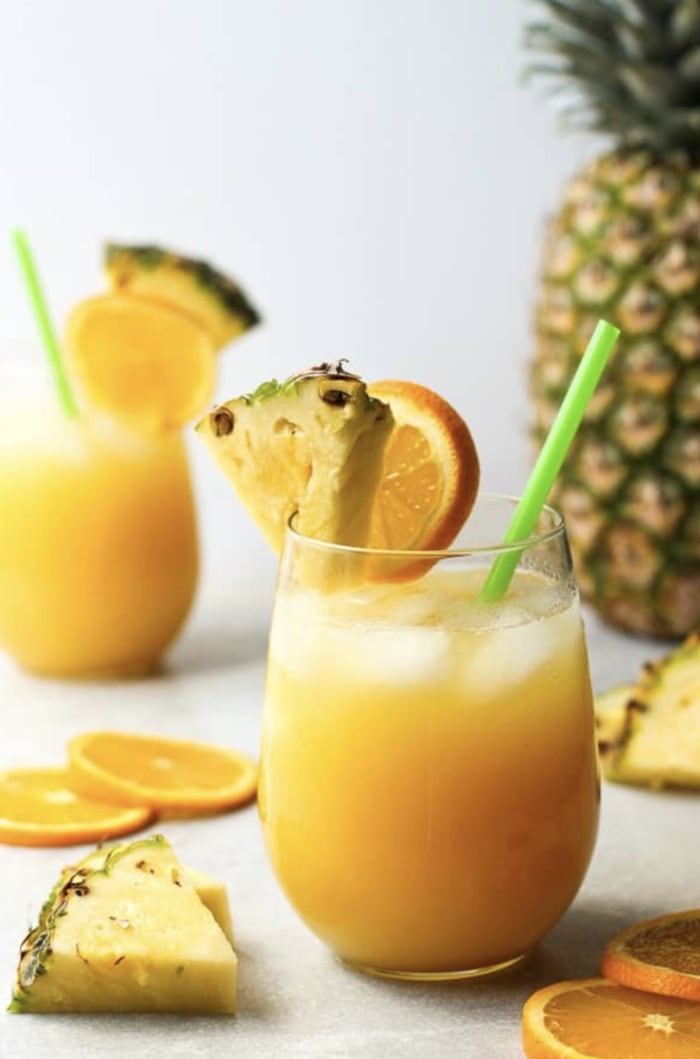 Coconut Rum Cocktails - Pineapple Margarita