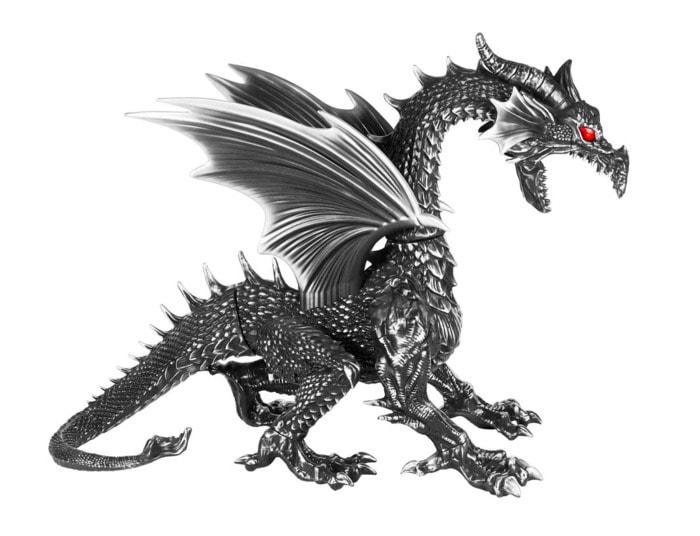 Home Depot Fog Breathing Dragon - full dragon