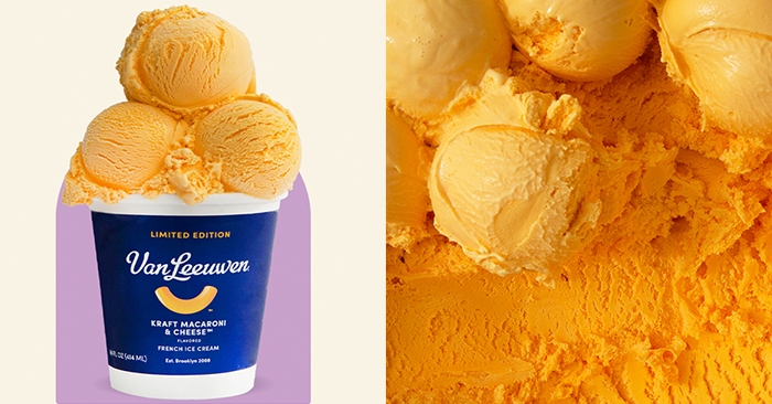 Kraft Mac and Cheese Ice Cream