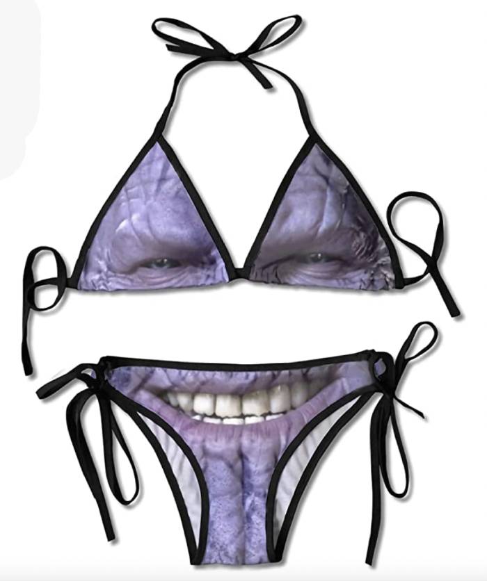 Nerdy Swimsuits - Thanos