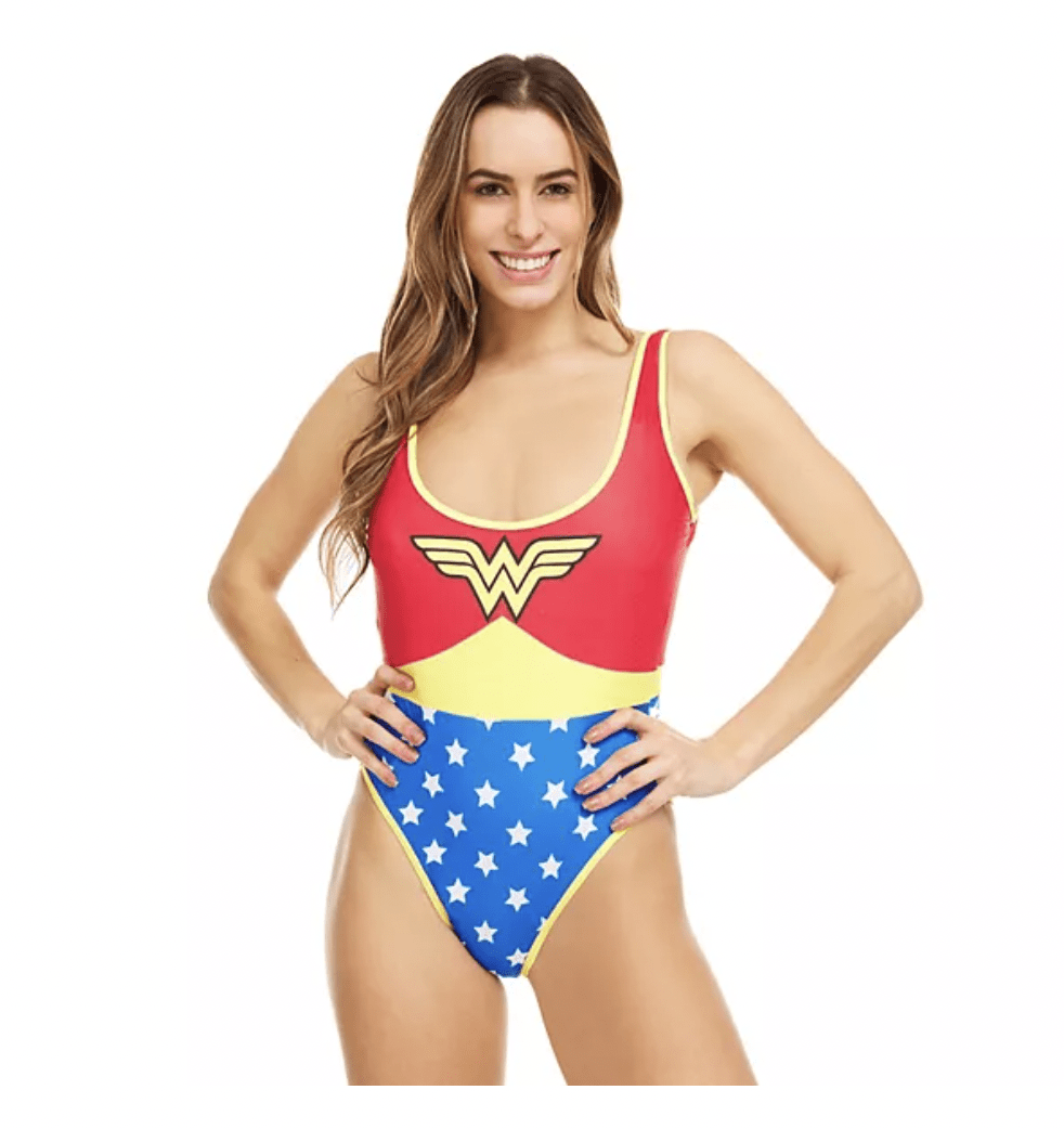 Nerdy Swimsuits - Wonder Woman
