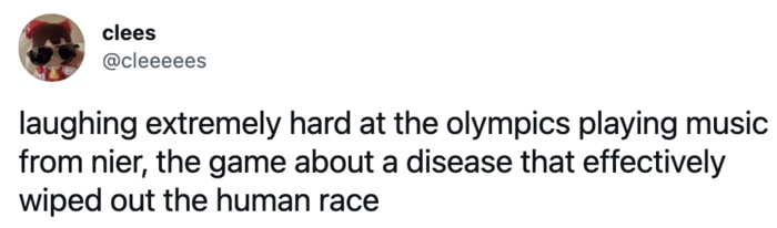 Olympic Memes Tweets - pandemic video game music