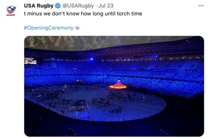 Olympic Memes Tweets - lighting torch