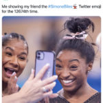 Olympic Tweets - simone emoji