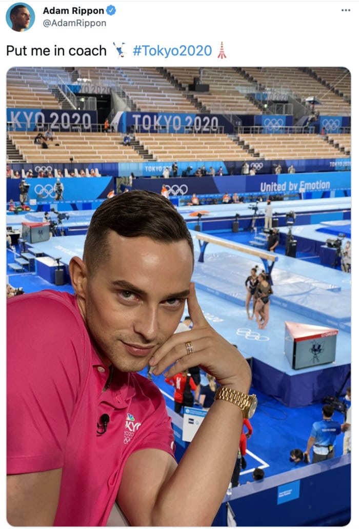 Olympic Memes Tweets - adam rippon