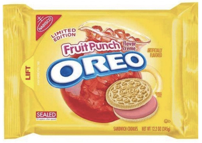 Oreo Flavors - Fruit Punch Oreos