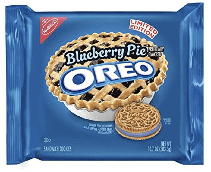 Oreo Flavors - Blueberry Pie