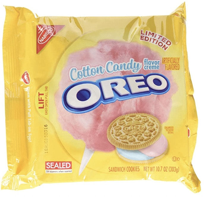 Oreo Flavors - Cotton Candy Oreos