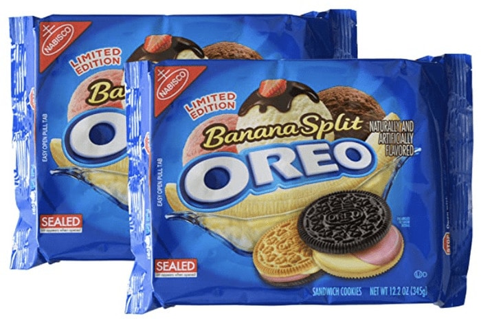 Oreo Flavors - Banana Split Oreo