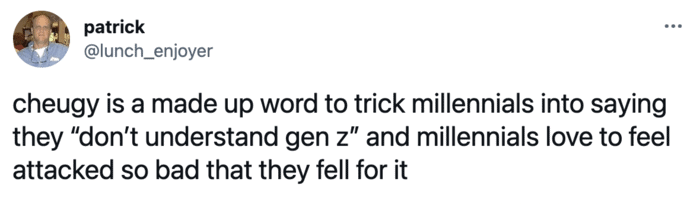 Cheugy Tweets - cheugy attacking millenials
