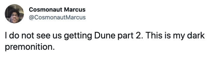 Dune Tweets - no part 2