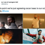 Dune Tweets - Oscar Isaac Space Daddy