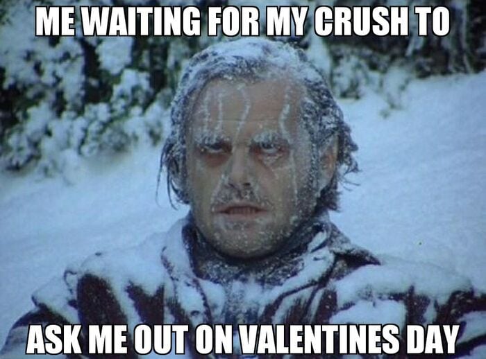 Funny Memes - Jack Nicholson The Shining Snow Meme