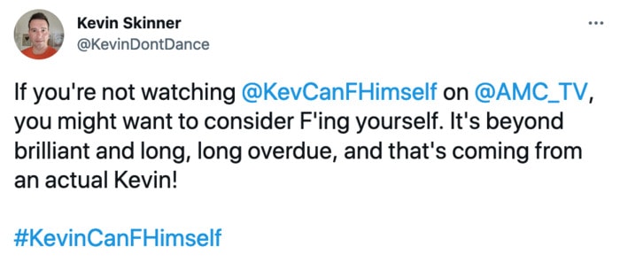 Kevin Can F Himself Tweets - Kevin approval