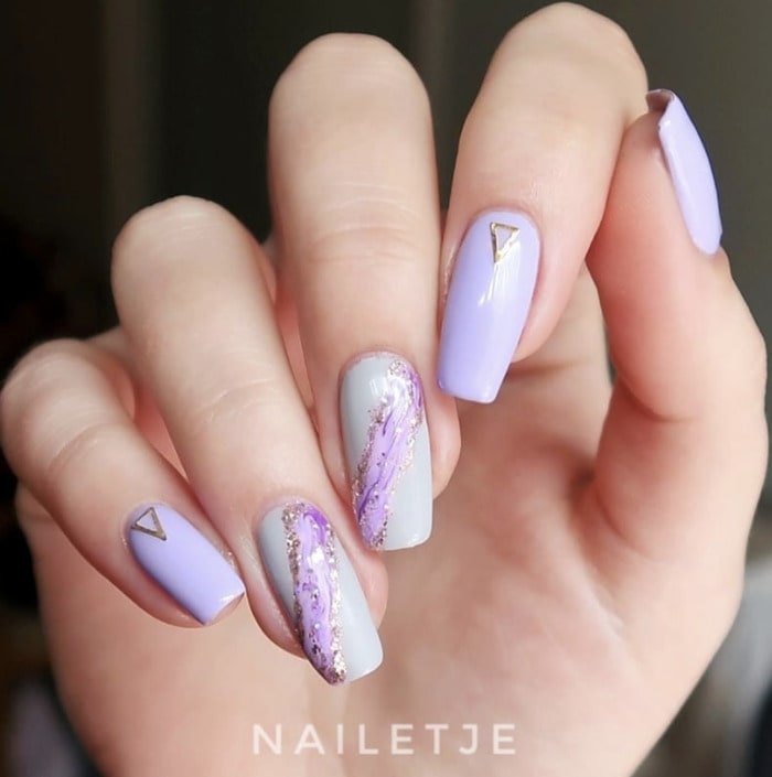 16 Purple Nail Designs to Inspire Your Next Manicure - Let\'s Eat Cake