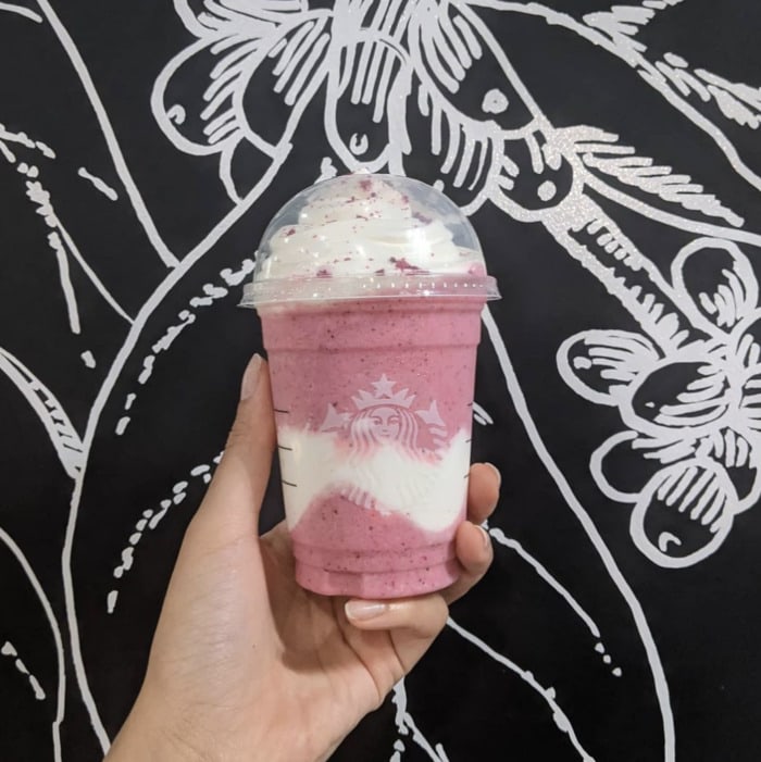 Starbucks Secret Menu Frappuccinos - Dragonfruit Frap