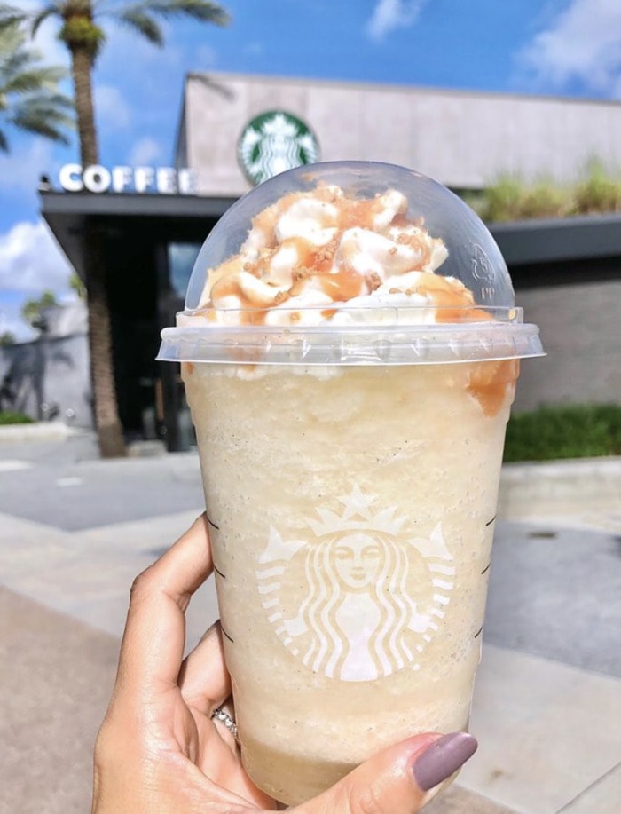 Starbucks Secret Menu Frappuccinos - Apple Pie Frap