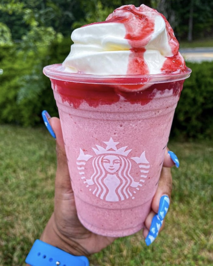 Starbucks Secret Menu Easter Drinks - Skittles Frap