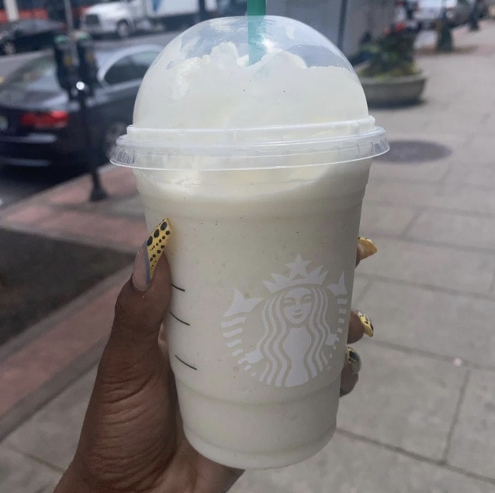 Starbucks Secret Menu Frappuccinos - Dole Whip Frap