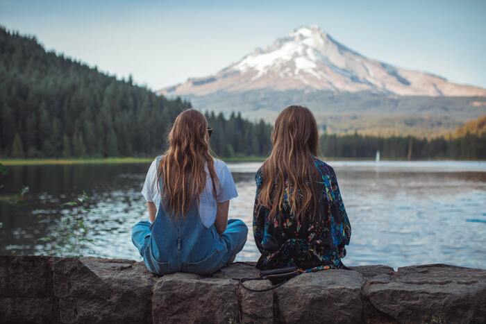 What is Demisexuality - couple in nature