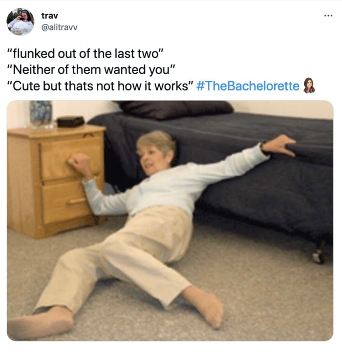 Bachelorette Finale Tweets - fallen