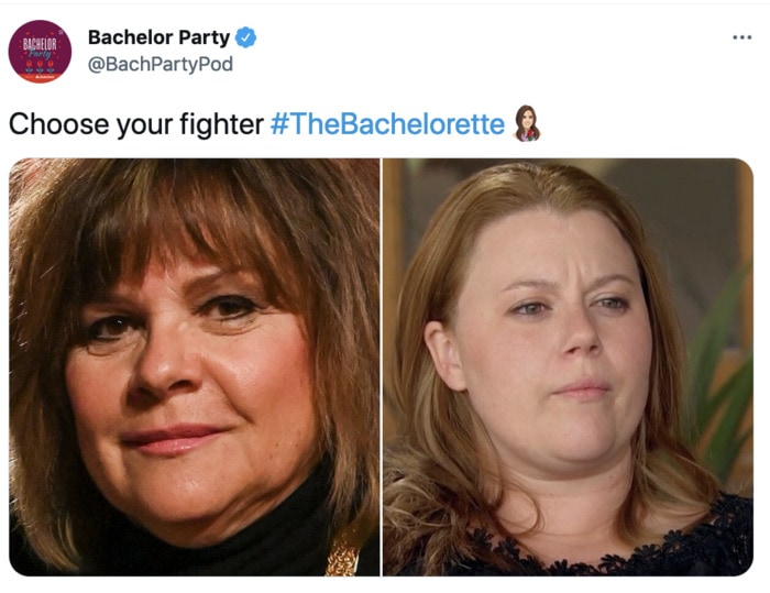 Bachelorette Finale Tweets - choose your figher
