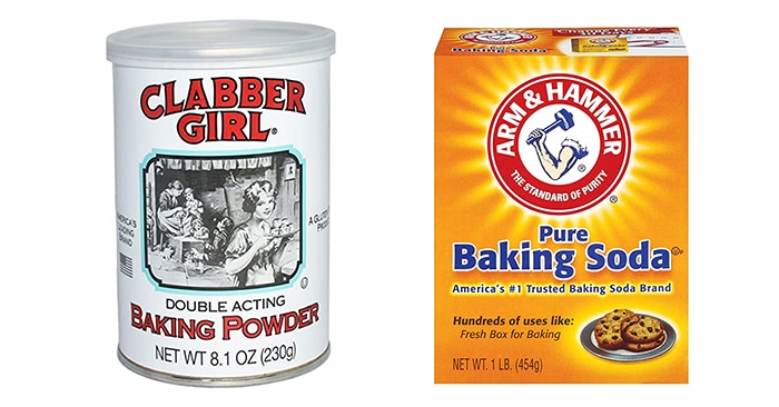 Baking Powder vs Baking Soda