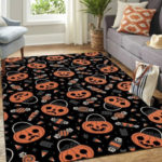 Ghost Rugs - pumpkins