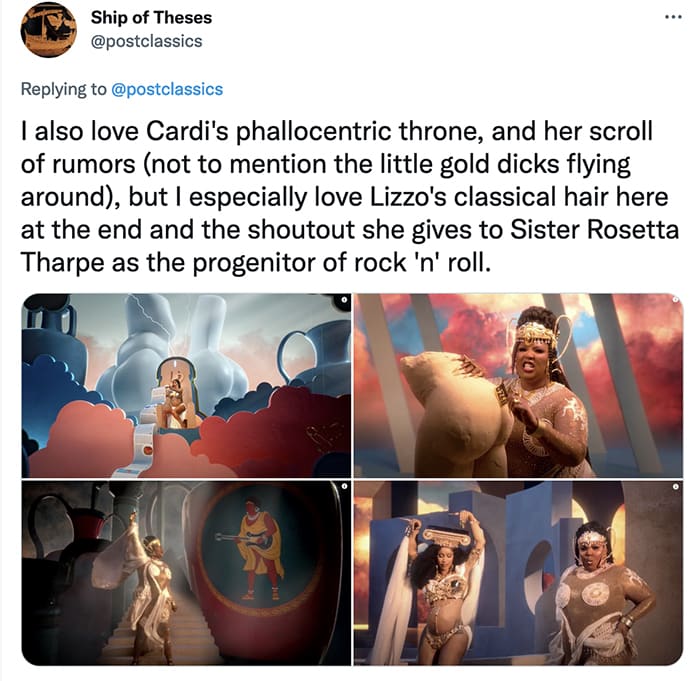Lizzo Cardi B Rumors Twitter - Throne