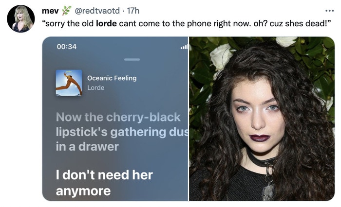 Lorde Solar Power Memes - old lorde