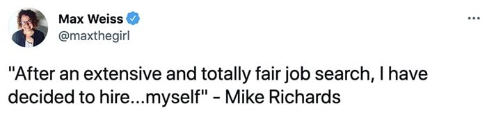 Mike Richards Jeopardy Host Memes - hiring self