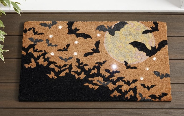 Pottery Barn Halloween - Bat Doormat