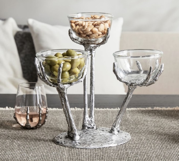 Pottery Barn Halloween - Skeleton Bowls