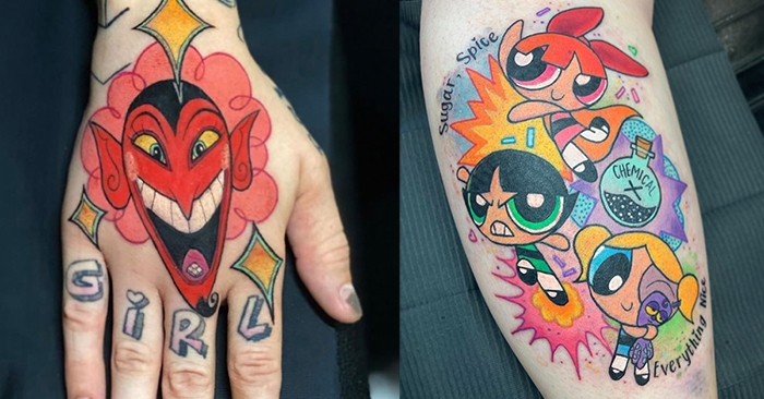 Powerpuff girls tattoo by rawrnessxx on DeviantArt