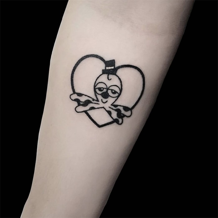 Powerpuff Girls Tattoos - Octopus