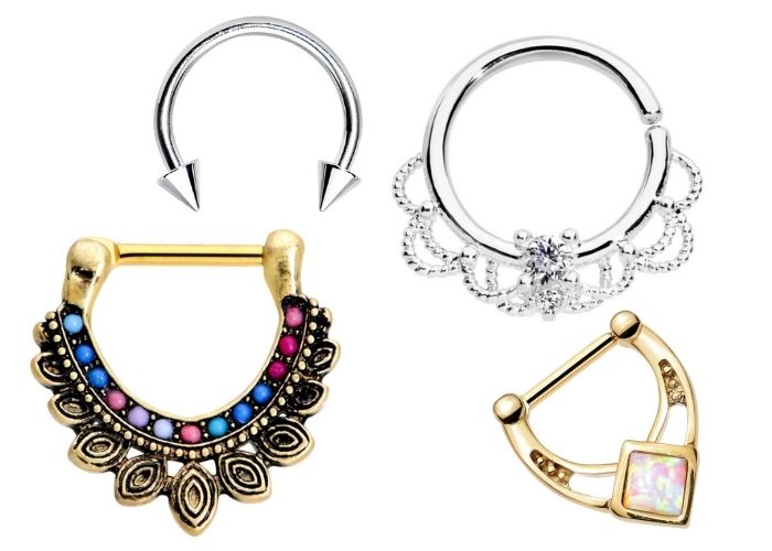 Septum Piercing - nose ring jewelry