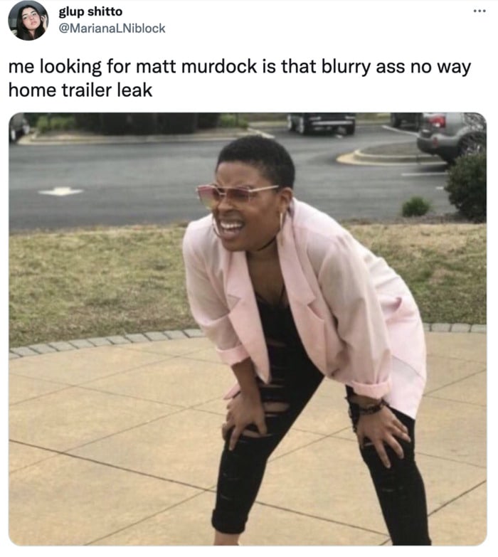 Spider-Man No Way Home Trailer Leak Memes - squinting