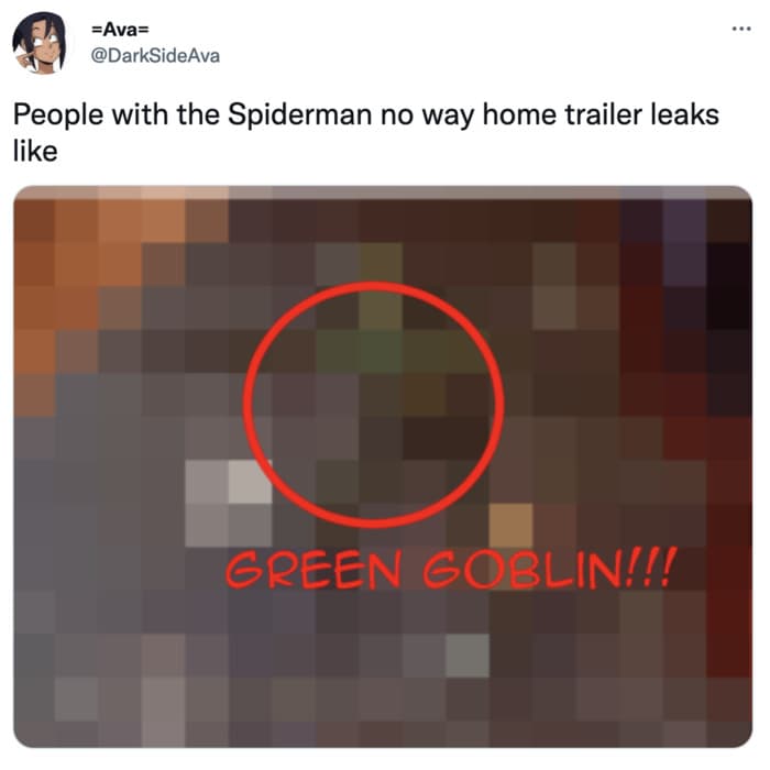 Spider-Man No Way Home Trailer Leak Memes - pixels