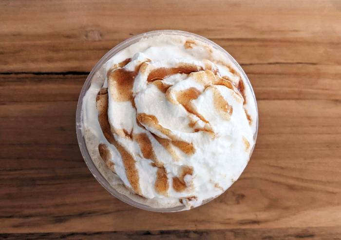 Starbucks Apple Crisp Frappuccino