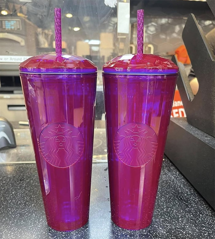 Starbucks Fall Cups 2021 - Hot Pink Dome Tumbler