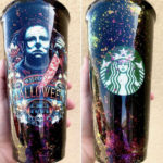 Starbucks Halloween Cups - Michael Myers Snowglobe