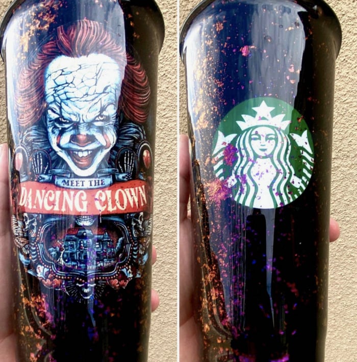 Starbucks Halloween Cups - Pennywise It
