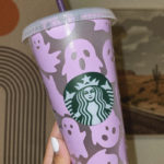 Starbucks Halloween Cups - Purple Ghost