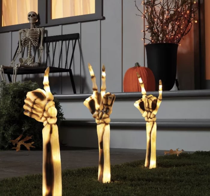 Target Halloween Hyde and Eek 2021 - Skeleton Garden Walk