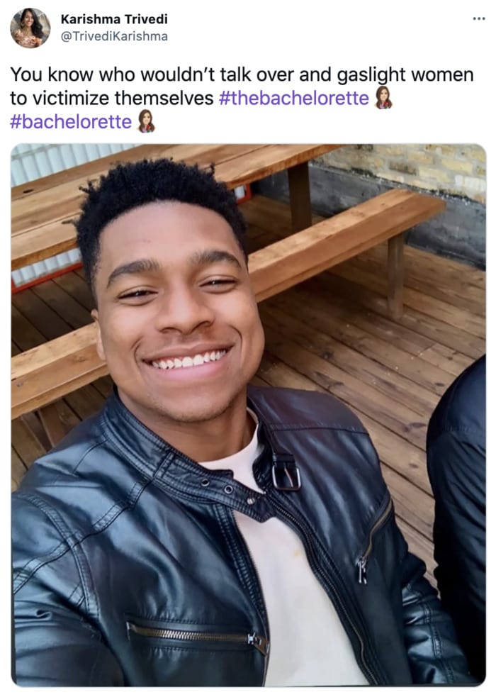 Bachelorette Tweets - Andrew S