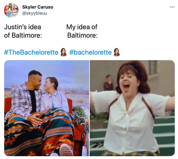 Bachelorette Tweets - Baltimore
