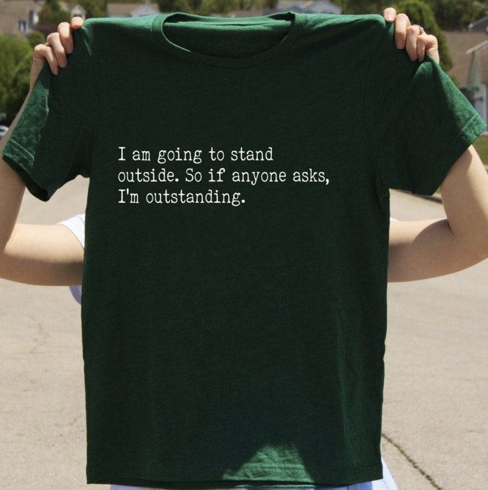 Bad Puns - Outstanding tee