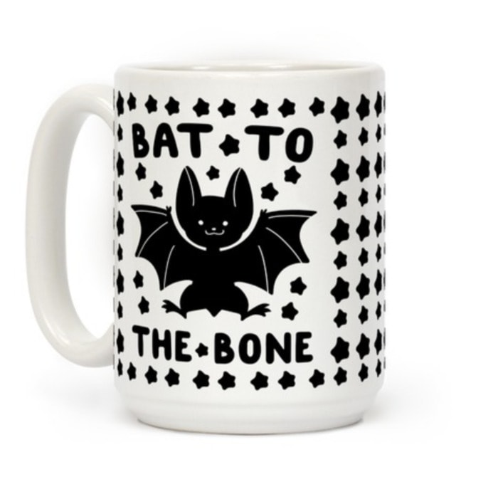 Bat Puns - Bat to the Bone Mug