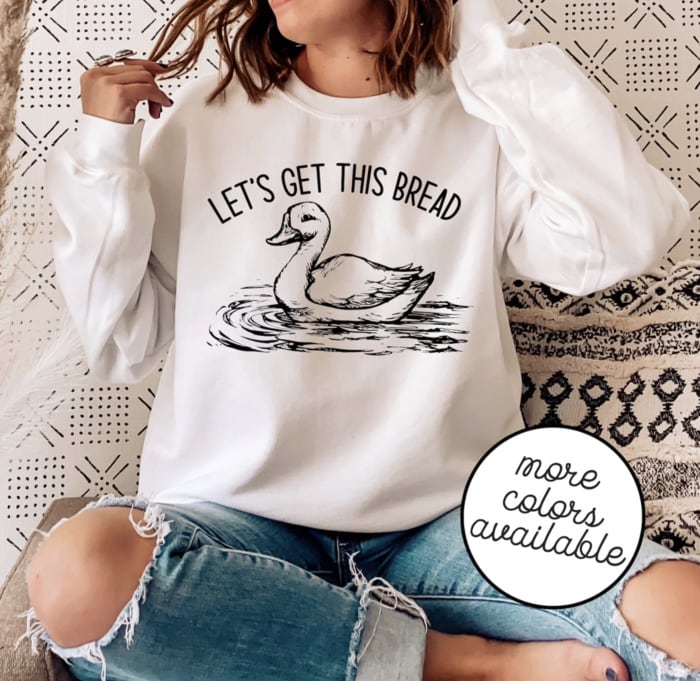 Bread Puns - Let's Get This Bread Sweater